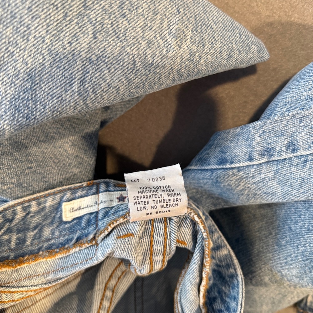 Vintage Bongo Jeans by Gene Montesano High Waist Tapered Made in USA size 9 - Picture 9 of 14
